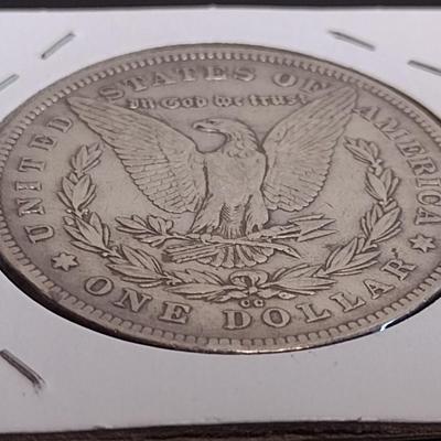 1878 Carson City U. S. Morgan Silver Dollar Circulated (1)