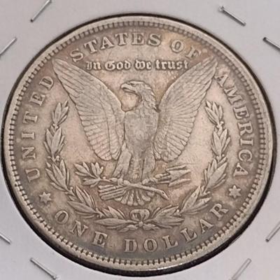 1880 U. S. Morgan Silver Dollar Circulated (2)