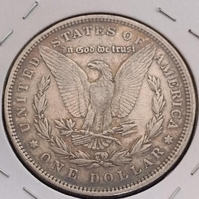 1880 U. S. Morgan Silver Dollar Circulated (2)