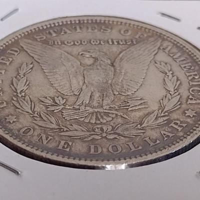 1880 U. S. Morgan Silver Dollar Circulated (2)