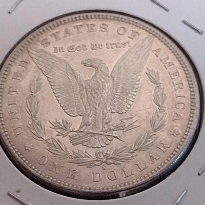 1881-S U. S. Morgan Silver Dollar Circulated (3)