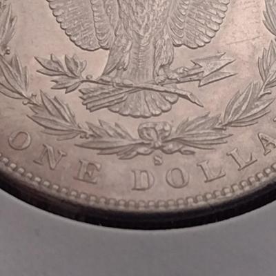 1881-S U. S. Morgan Silver Dollar Circulated (3)