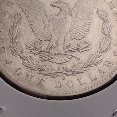 1885-O U. S. Morgan Silver Dollar Circulated (4)