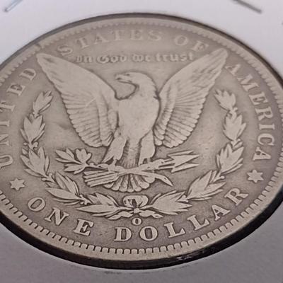 1887-O U. S. Morgan Silver Dollar Circulated (5)