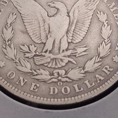 1887-O U. S. Morgan Silver Dollar Circulated (5)