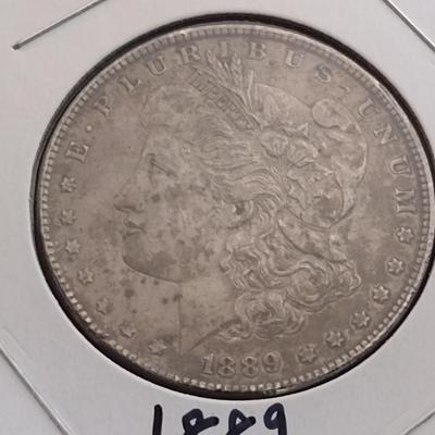 1889-O U. S. Morgan Silver Dollar Circulated (6)