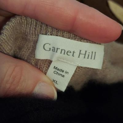 Garnet Hill Cashmere Sweaters Size XL (BB1-BBL)