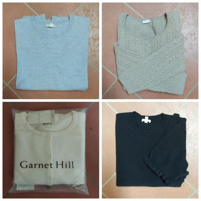 Garnet Hill Cashmere Sweaters Size XL (BB1-BBL)