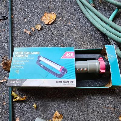Assorted Hoses, Sprinklers & More Yard Items