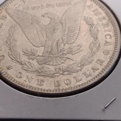 1891 U. S. Morgan Silver Dollar Circulated (7)