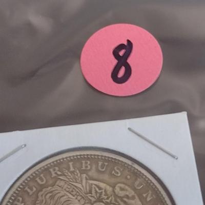 1921-S U. S. Morgan Silver Dollar Circulated (8)