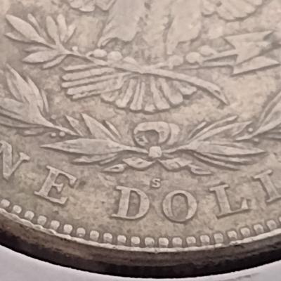 1921-S U. S. Morgan Silver Dollar Circulated (8)