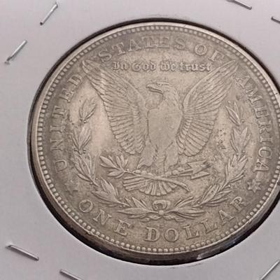 1921-S U. S. Morgan Silver Dollar Circulated (8)