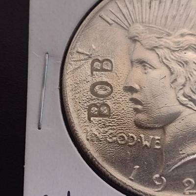 1922-S U. S. Peace Silver Dollar Circulated (9)