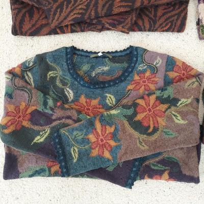 Peruvian Connection Sweaters Size L & XL (BB1-BBL)