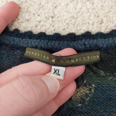 Peruvian Connection Sweaters Size L & XL (BB1-BBL)