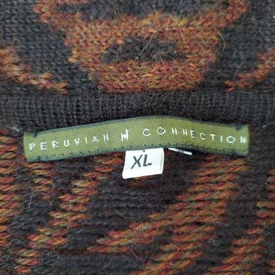 Peruvian Connection Sweaters Size L & XL (BB1-BBL)