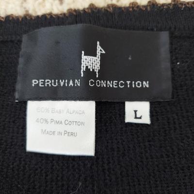 Peruvian Connection Sweaters Size L & XL (BB1-BBL)