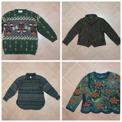 Peruvian Connection Sweaters Size L & XL (BB1-BBL)