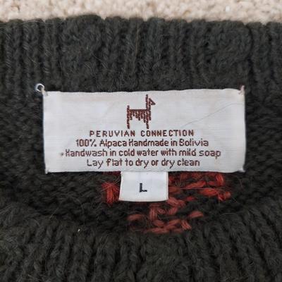 Peruvian Connection Sweaters Size L & XL (BB1-BBL)