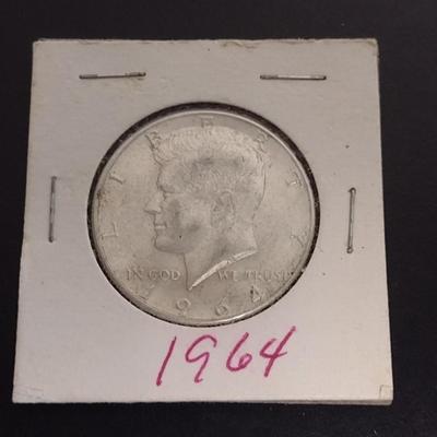 1964 Kennedy Silver Half Dollars Circulated (13)