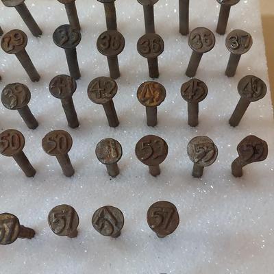 Vintage Railroad Date Nails (O-BBL)