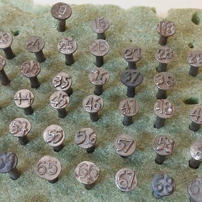 Vintage Railroad Date Nails (O-BBL)