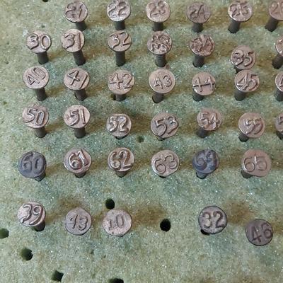 Vintage Railroad Date Nails (O-BBL)