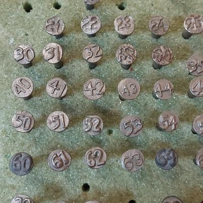 Vintage Railroad Date Nails (O-BBL)