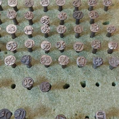 Vintage Railroad Date Nails (O-BBL)