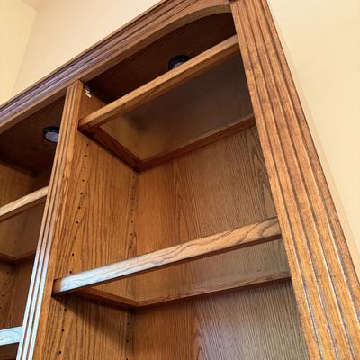 7ft Lighted Bookshelf
