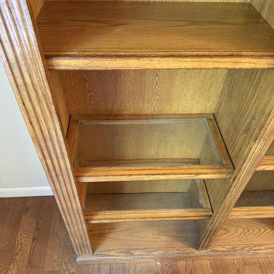 7ft Lighted Bookshelf