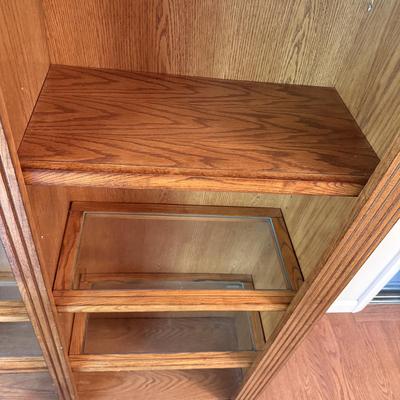 7ft Lighted Bookshelf