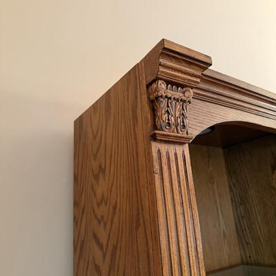 7ft Lighted Bookshelf