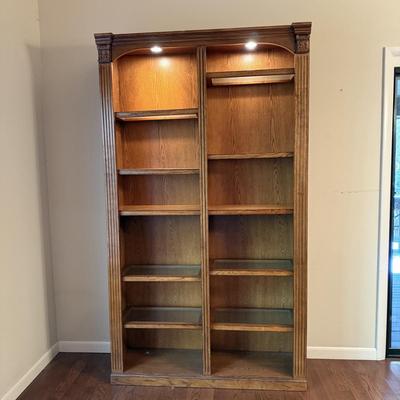 7ft Lighted Bookshelf