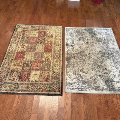 Two 4ft Area Rugs