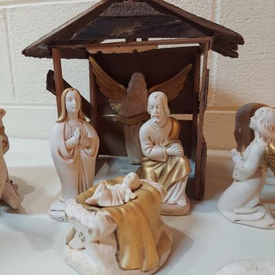 Vintage Holland Mold Nativity Set (-BBL)