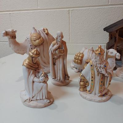 Vintage Holland Mold Nativity Set (-BBL)