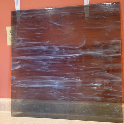 Stained Glass Pieces and Copper Foiler