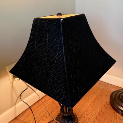 Torchiere Floor Lamp, Table Lamp & Two Extra Shades