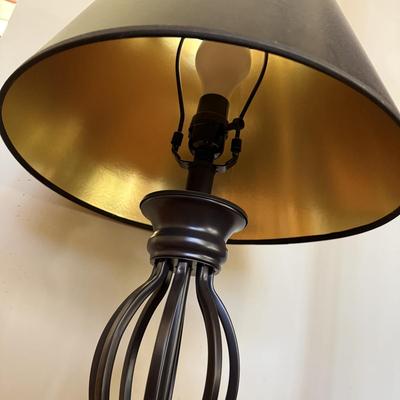 Torchiere Floor Lamp, Table Lamp & Two Extra Shades