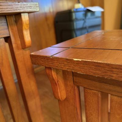 Petite Mission Style Nesting Tables