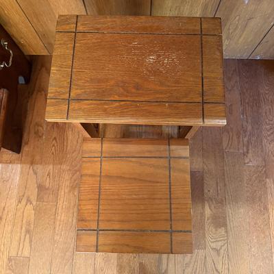 Petite Mission Style Nesting Tables