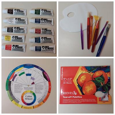 Bob Ross Paint, Brushes & More (WS-BBL)