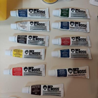 Bob Ross Paint, Brushes & More (WS-BBL)