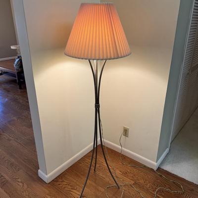 Two Silver Lamps