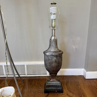 Two Silver Lamps