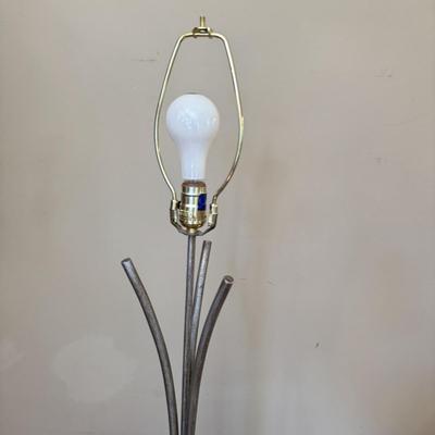 Two Silver Lamps