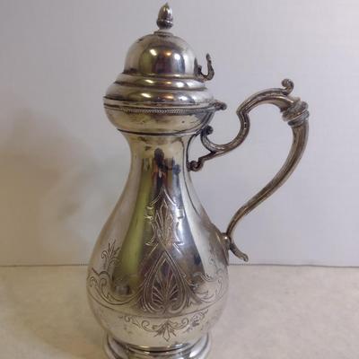 Vintage Metal Decanter- Possibly Manning Bowman & Co.