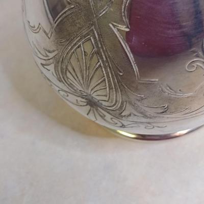 Vintage Metal Decanter- Possibly Manning Bowman & Co.